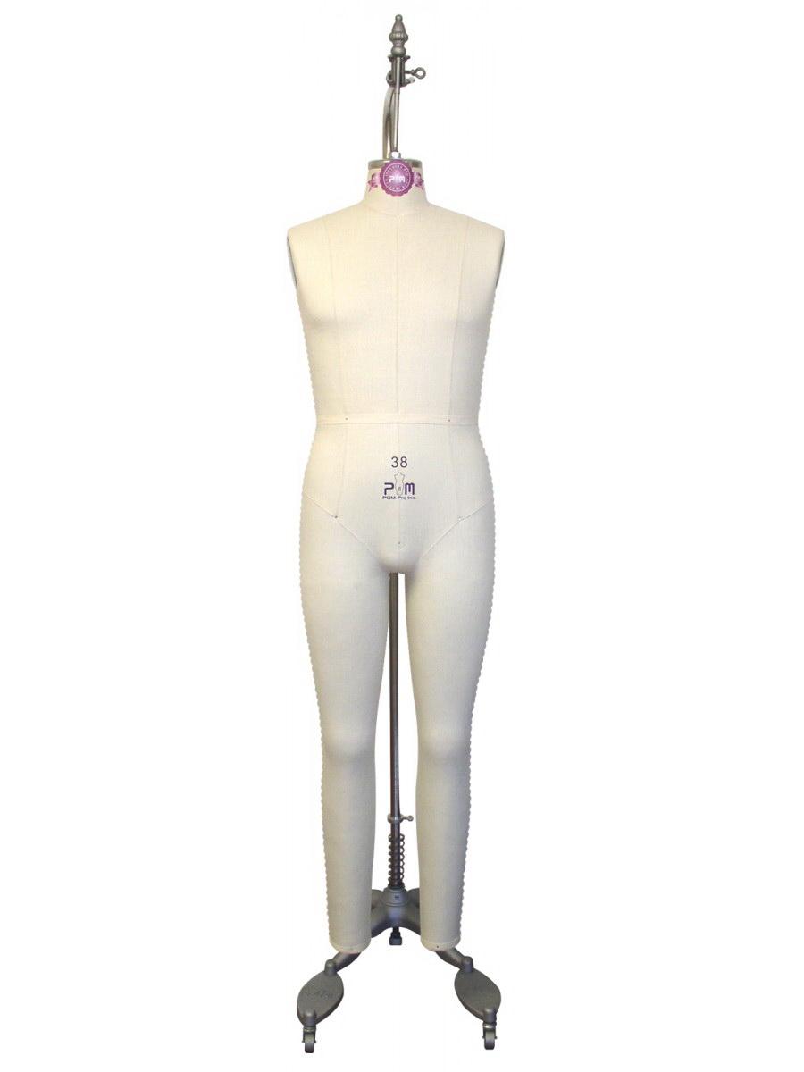 PGM-Pro 608 - Industry Grade Mature Men Full Body Dress Form (608)