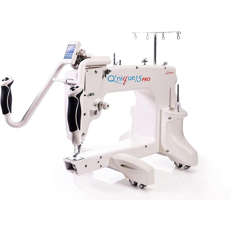 Qnique 15 PRO Long Arm Quilting Machine with FREE Q-Zone Hoop Frame