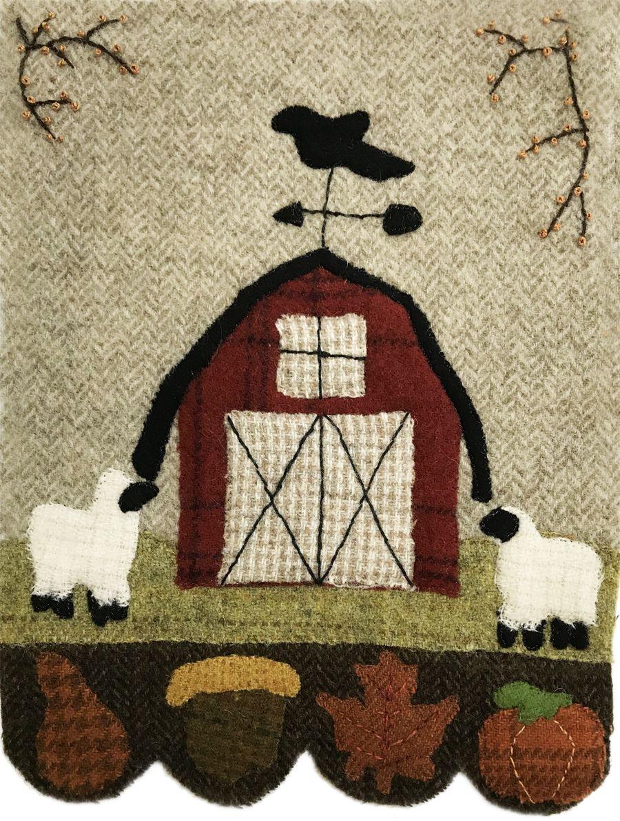 Quilter's Paradise Simply Sheep September Pre-Cut Wool Kit