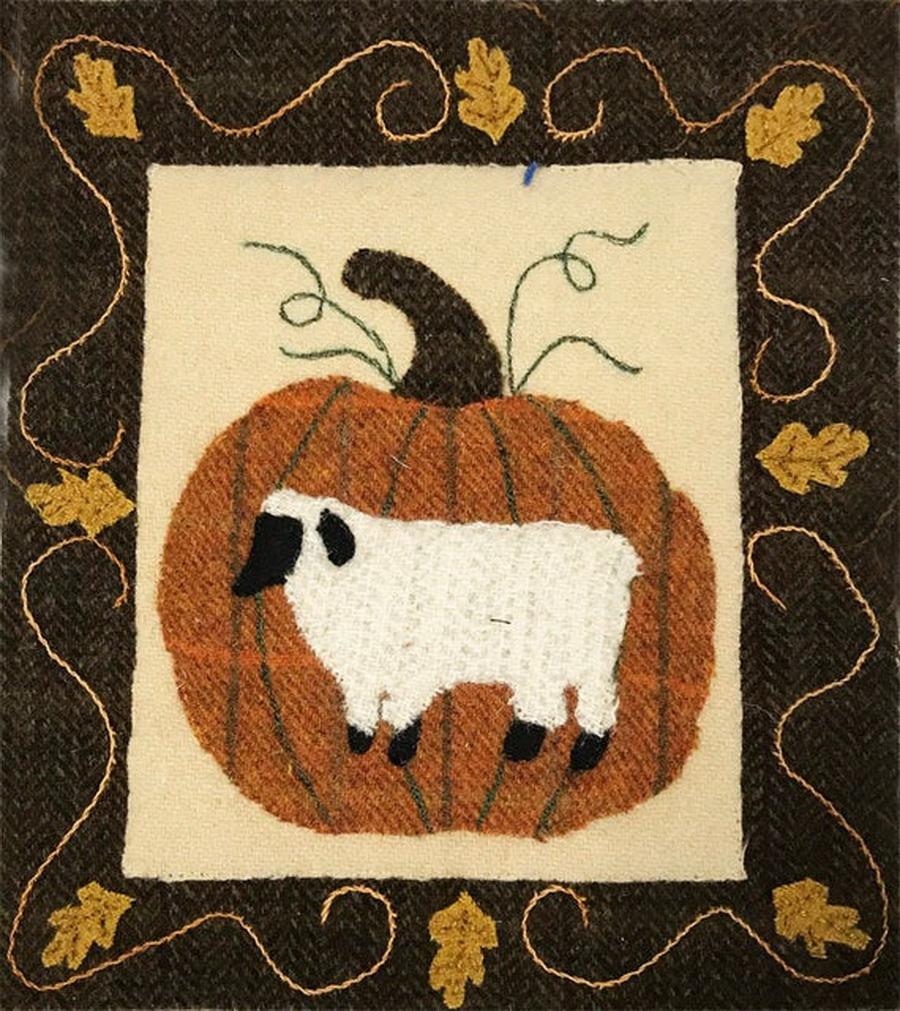 Quilter's Paradise Simply Sheep October Pre-Cut Wool Kit