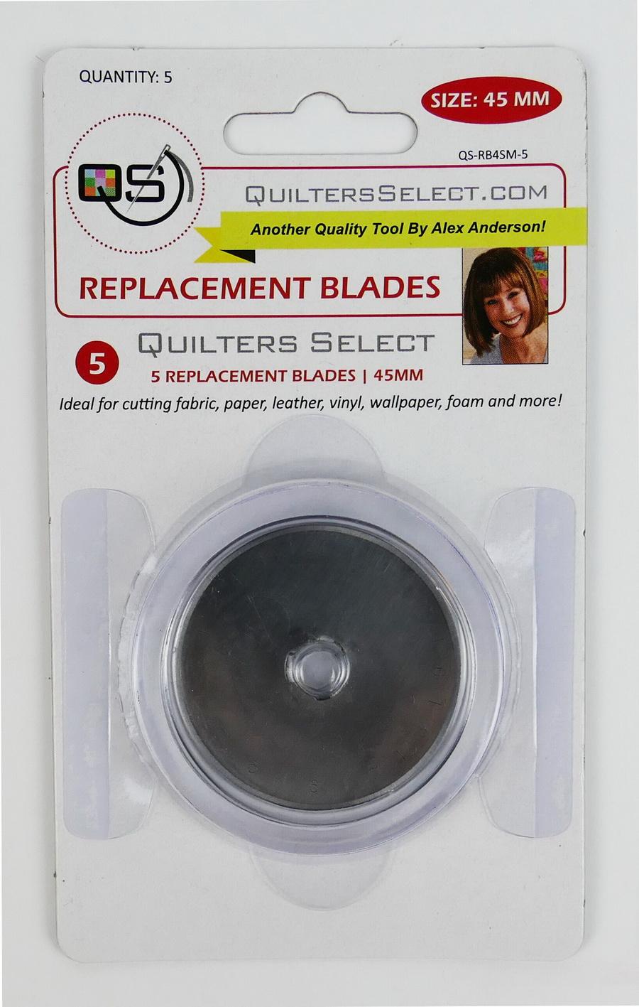 Quilters Select Rotary Blade Replacements (5 pk)