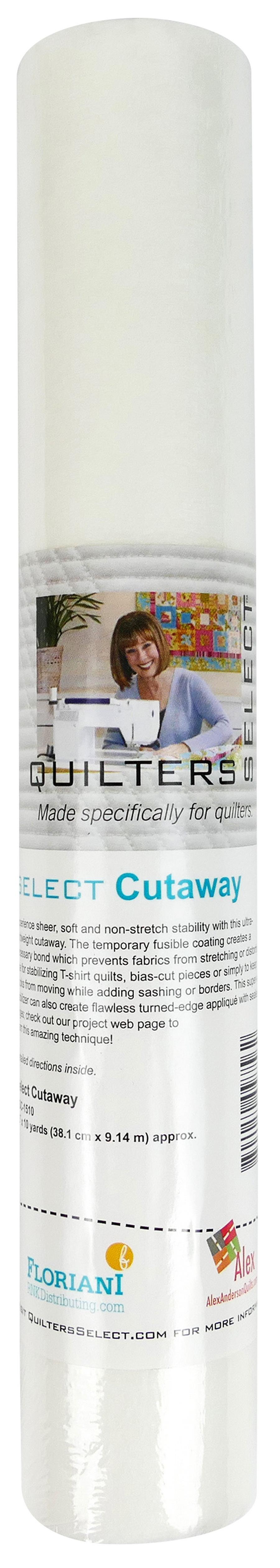 Quilters Select 15" x 10 Yards Cutaway (Fusible) Stabilizer