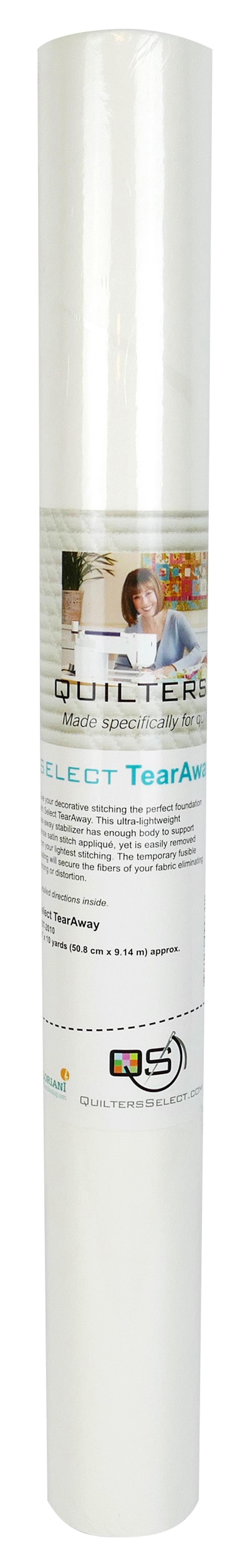 Quilters Select 20" x 10 Yards Cutaway (Fusible) Stabilizer