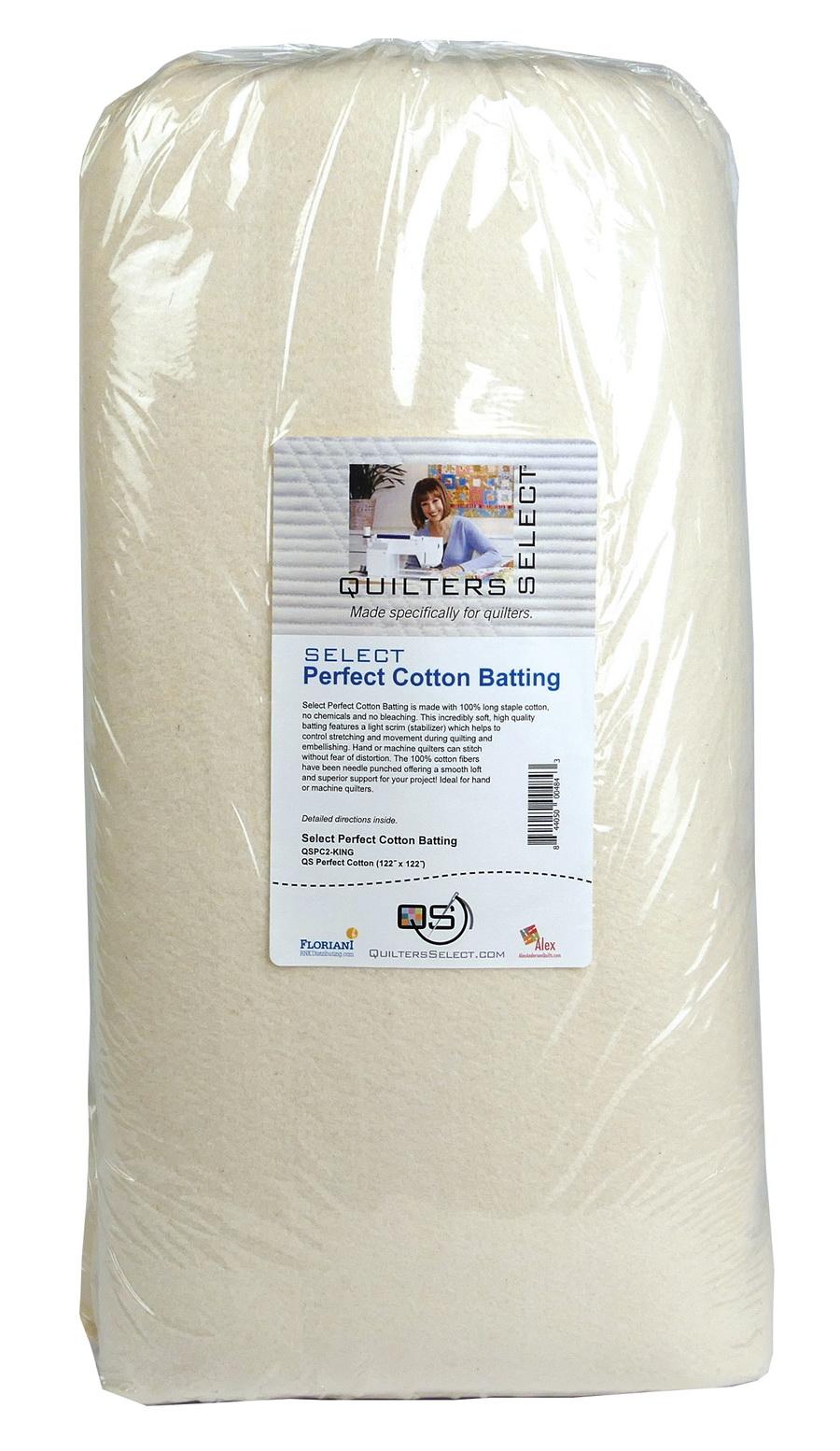 Quilters Select Perfect Cotton 122" x 122" - King Cut
