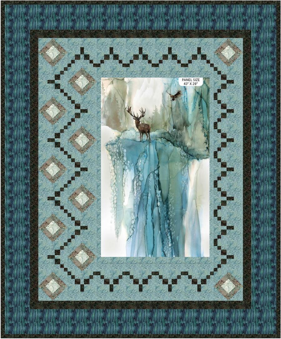 Ready to Sew Whispering Pine Pre-cut Quilt Kit