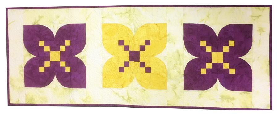 Ready to Sew Crocus Table Runner Pre-cut Quilt Kit