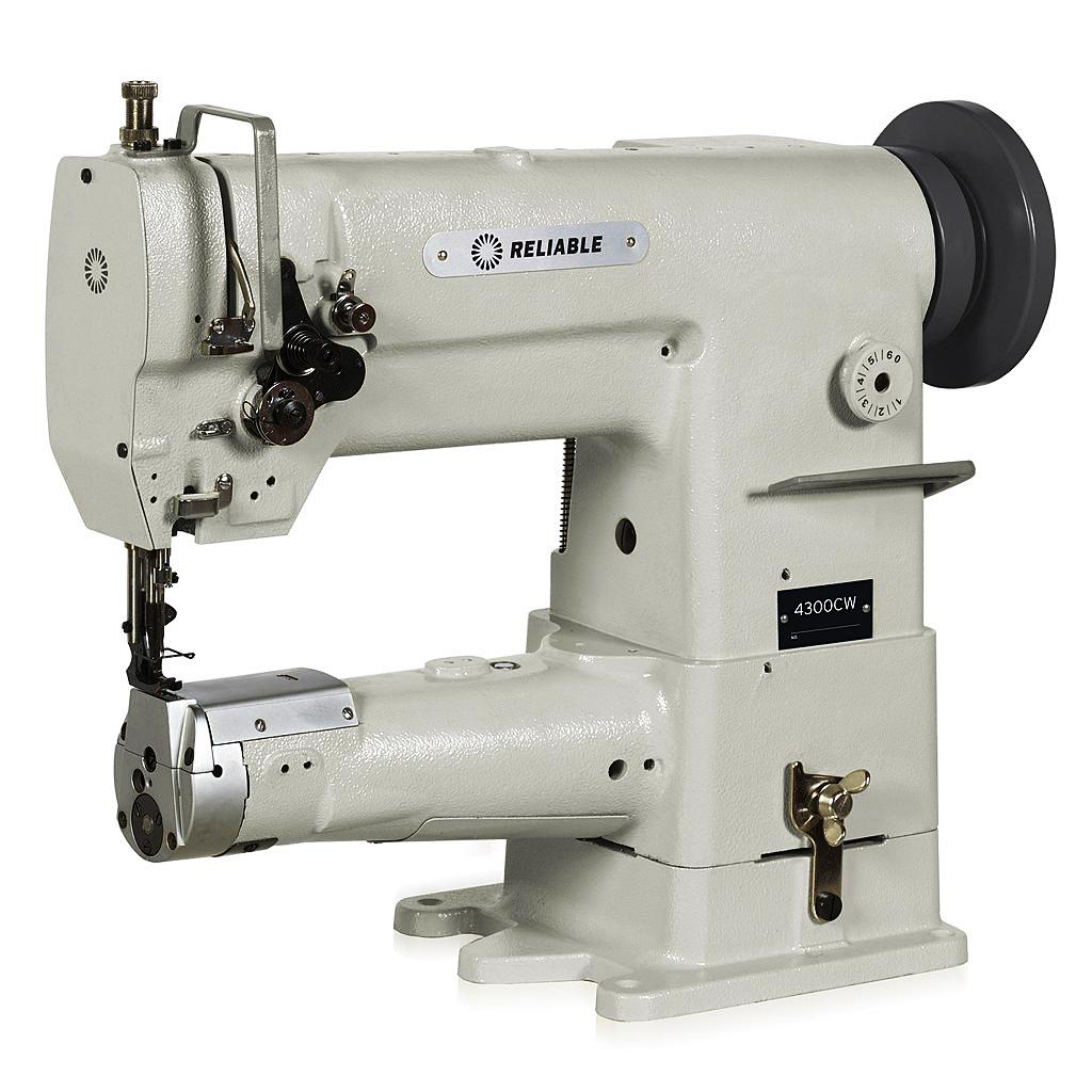 Reliable 4300CW Cylinder Bed Walking Foot Sewing Machine & FREE Lamp