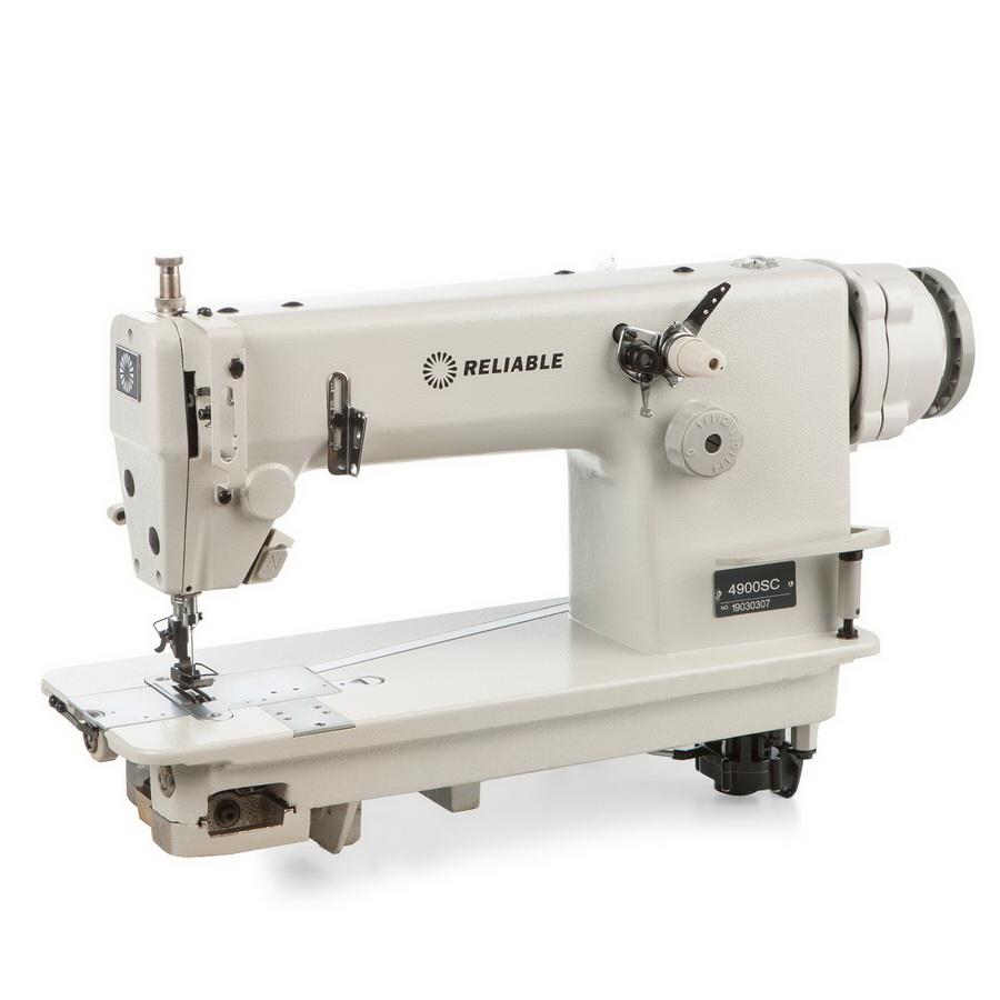 Reliable 4900SC Single Needle Double Chainstitch with Direct Drive Motor Sewing Machine - Uberlight 3100TL Light Lamp Included