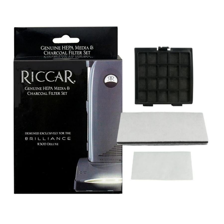 Riccar Tandem Air Deluxe HEPA and Foam Charcoal Filter Set