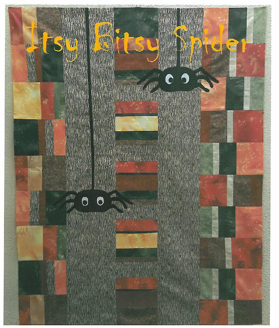 Itsy Bitsy Spider Fabric Quilt Kit