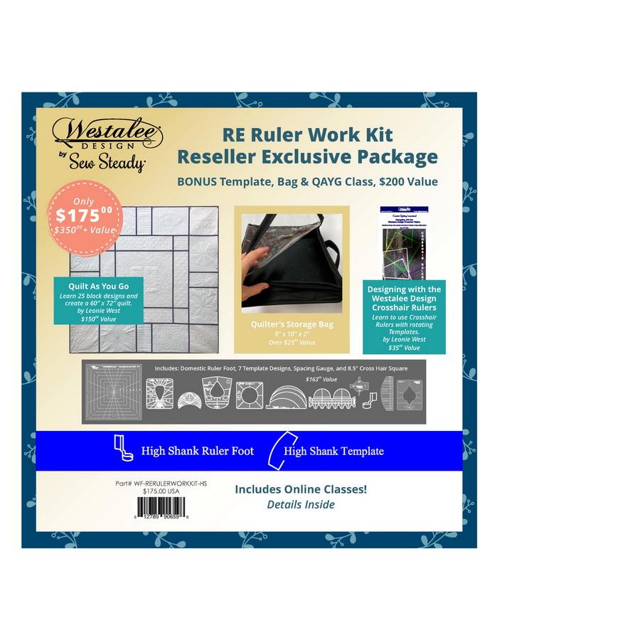 Sew Steady Exclusive Ruler Work Kit