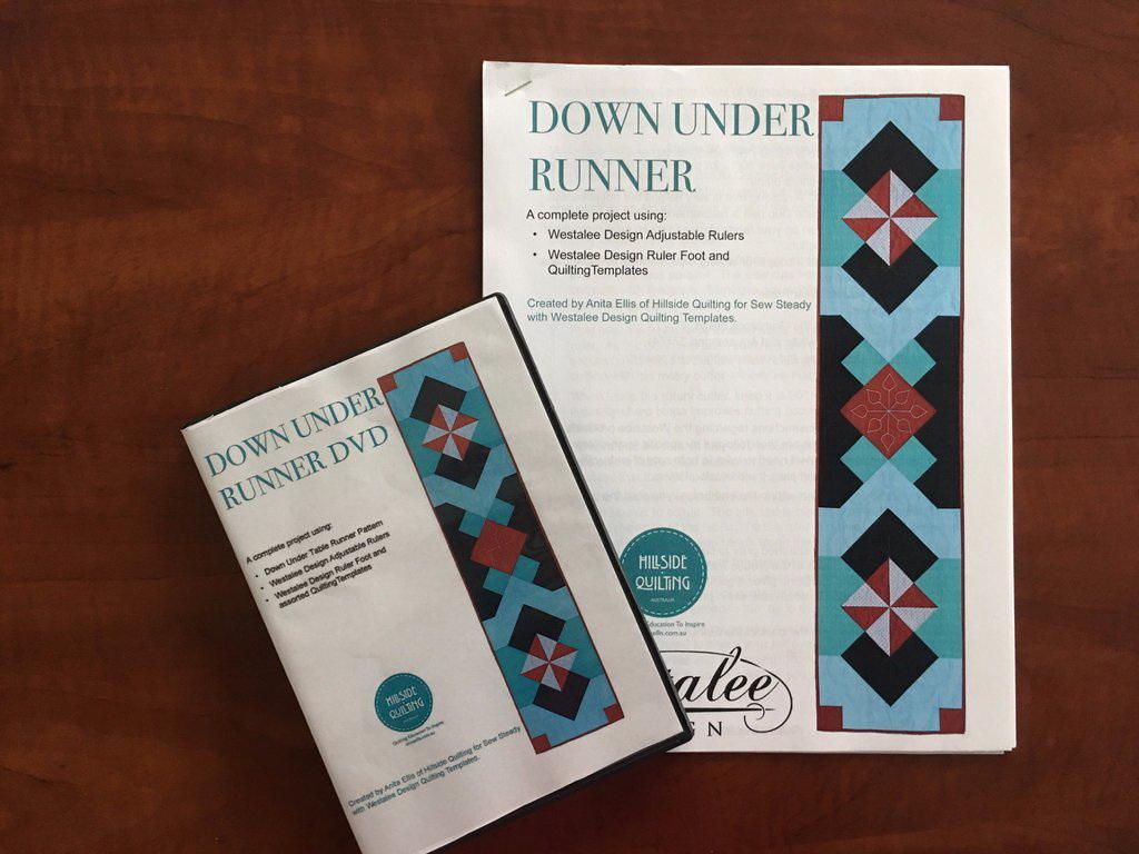 Down Under Table Runner DVD and Pattern Project
