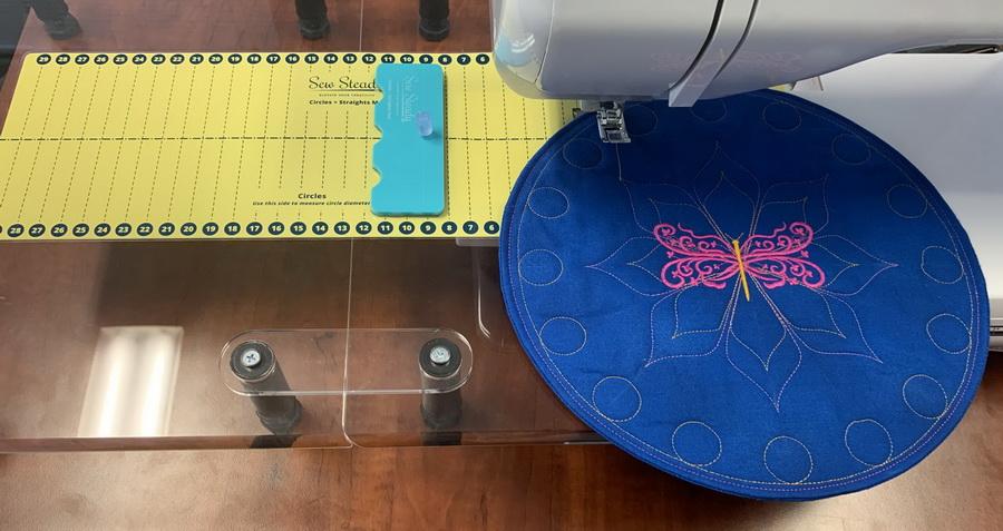 Sew Steady Universal Circles Guidelines and Straight Tools + Mat