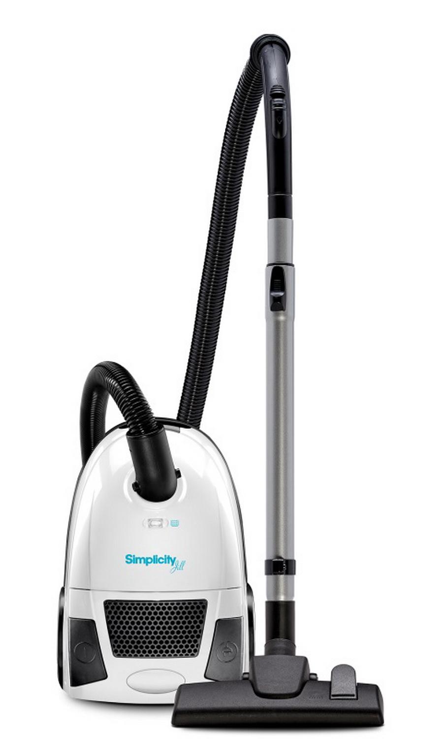 Simplicity JILL Compact Canister Vacuum (White)