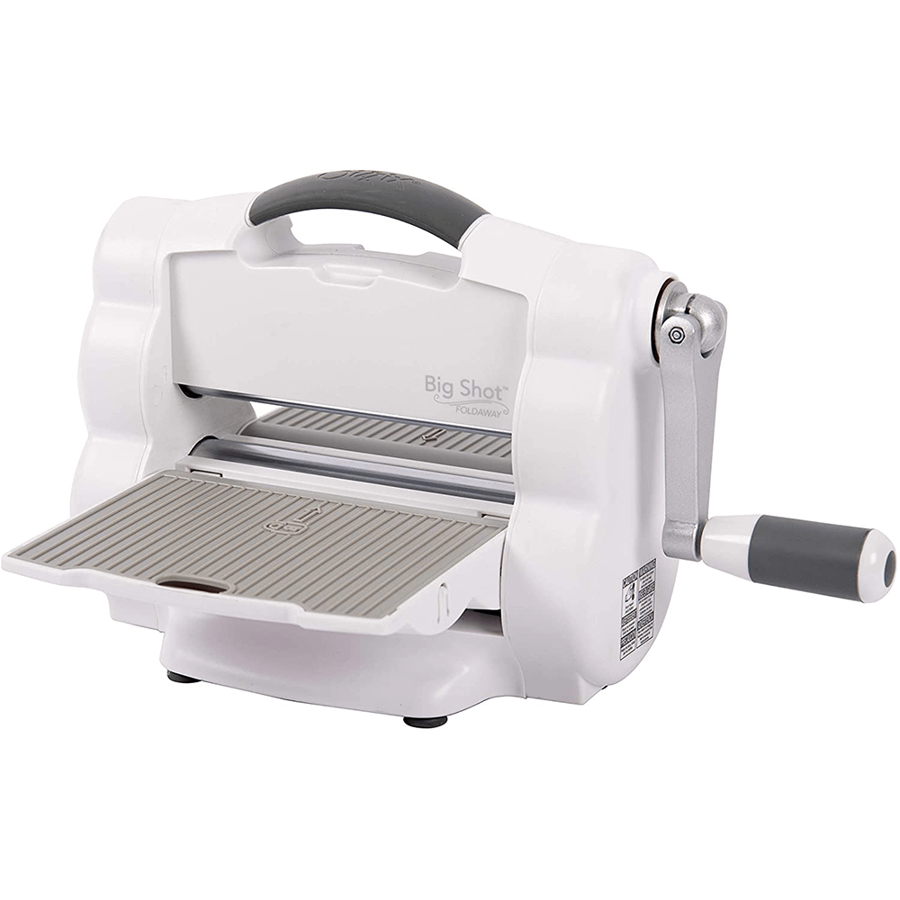 Sizzix Big Shot Foldaway Machine Only (White & Gray)