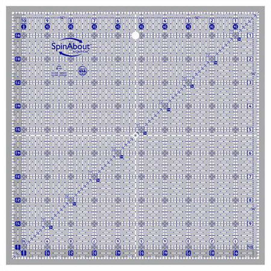 SpinAbout 10.5 in Square Ruler