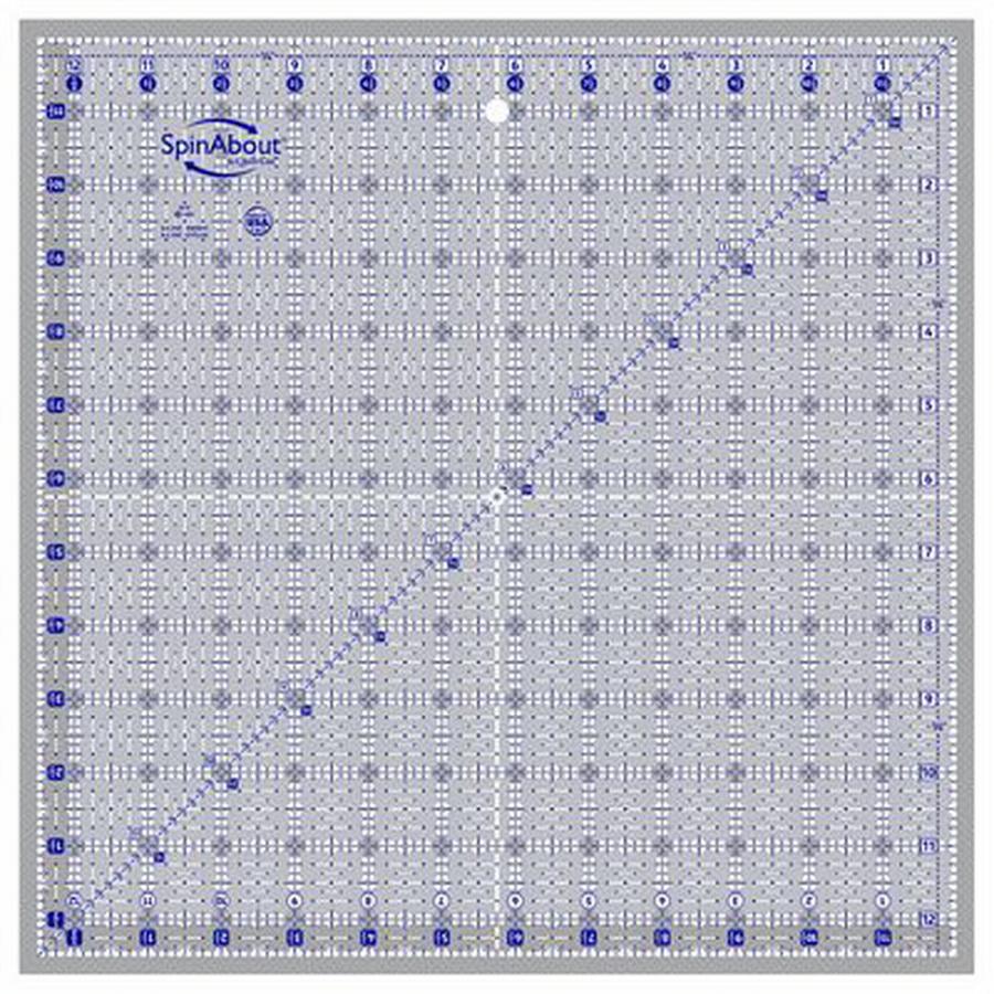 SpinAbout 12.5 in Square Ruler