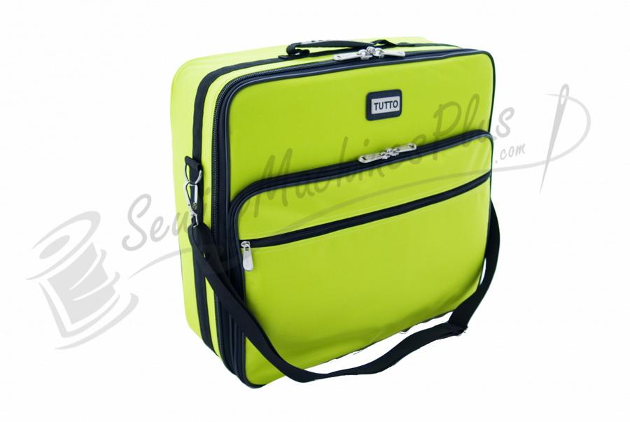 Tutto 20" Embroidery Project Bag - LIME