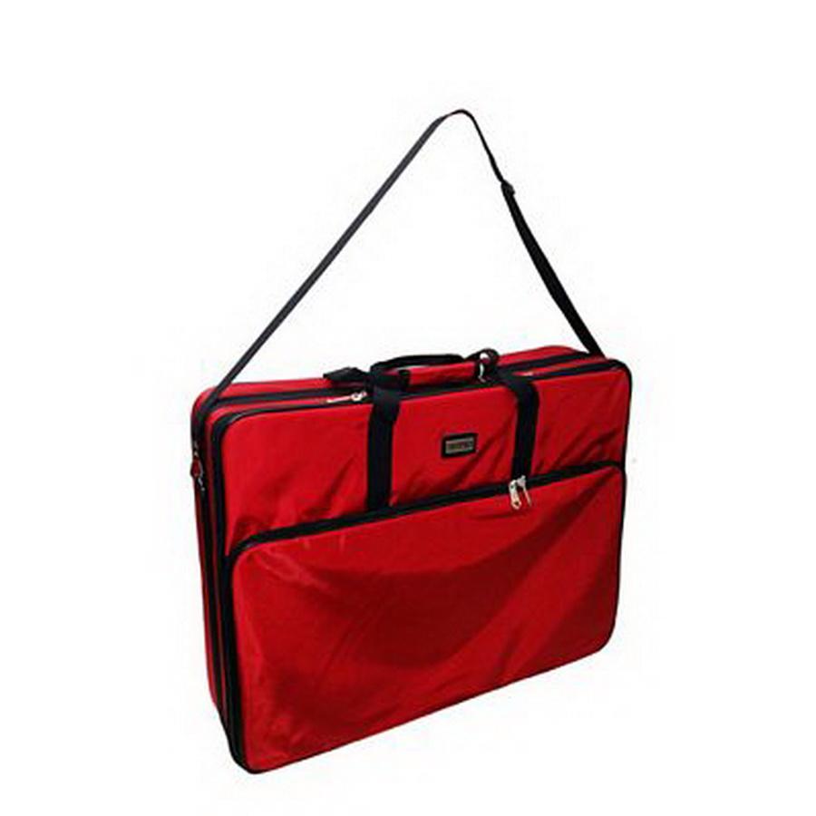 Tutto 28in  Embroidery Project Bag-Red