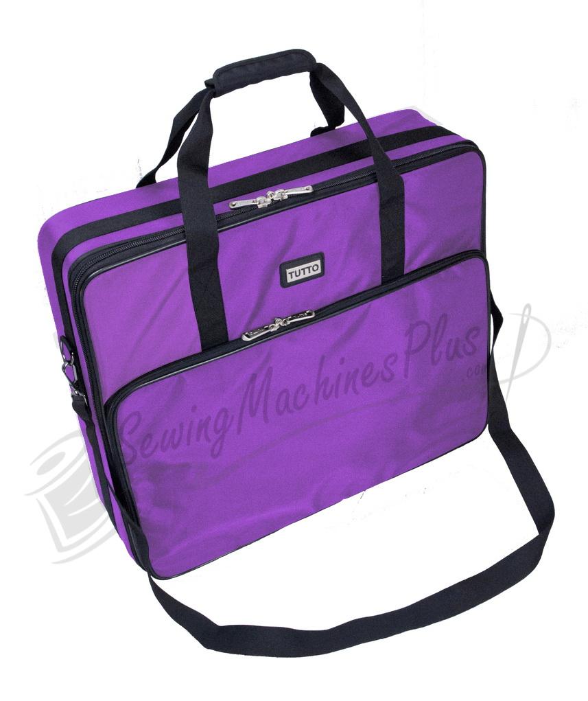 Tutto 26" Embroidery Project Bag-Purple