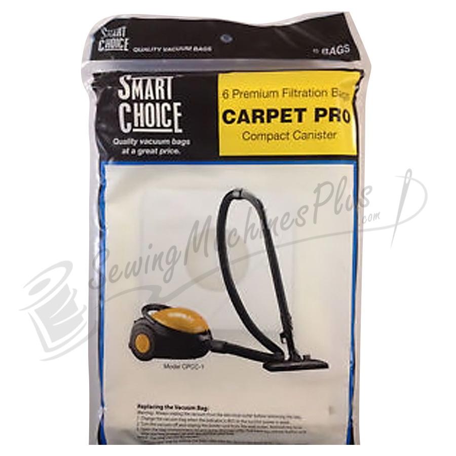 Carpet Pro CPCC-1 Paper Bags 6pk (06.587)