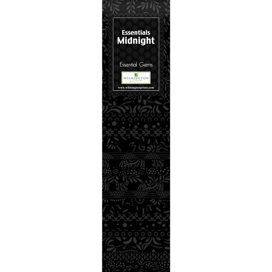 Wilmington Prints Midnight 24 Pack - 2.5 inch x 44 inch Strips