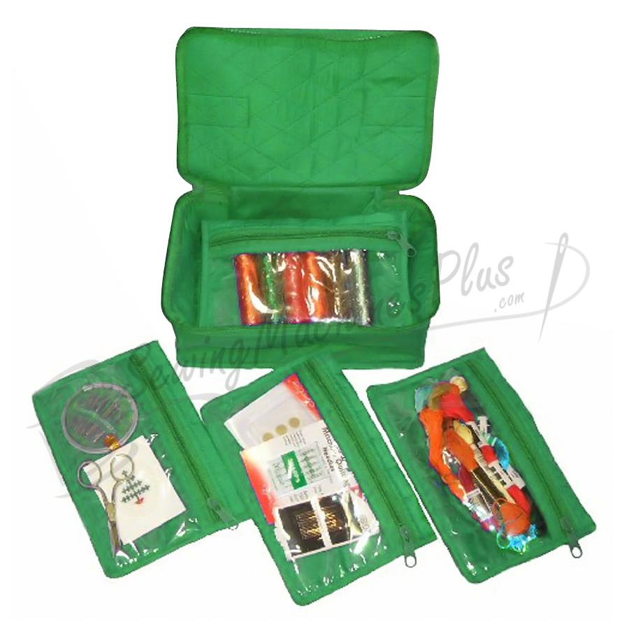 Yazzii 4 Pocket Craft Organizer-Green (CA340G)
