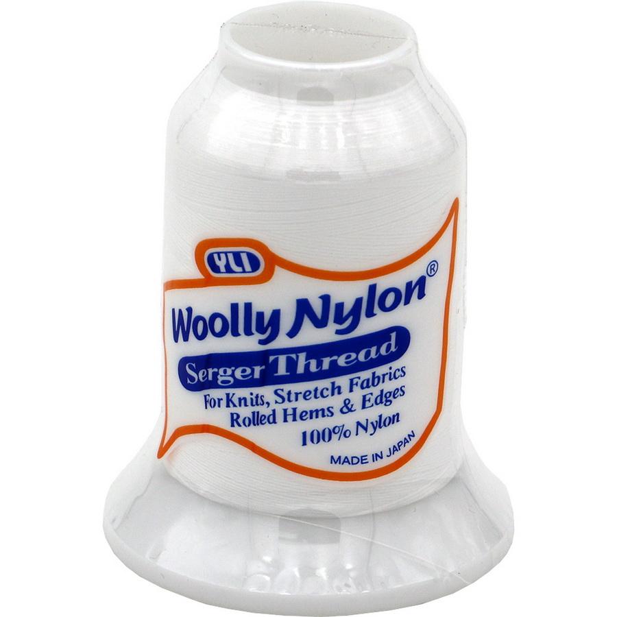 YLI Woolly Nylon Thread, 1000m, White