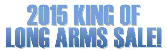 2015 King of Long-Arm Sale