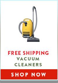No Sales Tax on Vacuum Cleaners