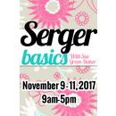 Serger Basics with Sue Green Baker, November 9-11, 2017 9AM-5PM