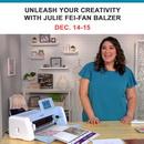 Unleash Your Creativity with TV's Julie Fei-Fan Balzer with the new Scan N Cut DX-225 Machine included in your event fee