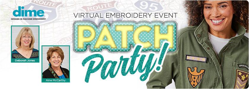 Virtual Patch Party banner