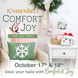 Kimberbell 2-Day COMFORT AND JOY with Maryann
