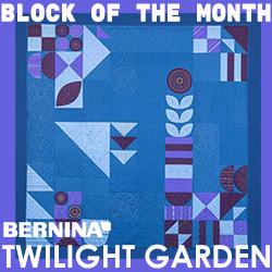 BERNINA TWILIGHT GARDEN QUILT