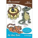 Anita Goodesign Mini At the Zoo Design Pack 104MAGHD