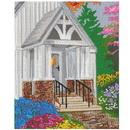 Anita Goodesign Country Church Tile Scene 137AGHD