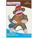Anita Goodesign Mini Collection Sock Monkeys 145MAGHD