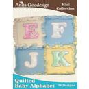 Anita Goodesign Mini Collection Quilted Baby Alphabet 56MAGHD