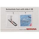 Bernina #3B Buttonhole Presser Foot With Slide (031332.71.00)