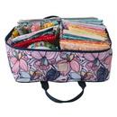 Bluefig Quilters Charm Pack Combo: Project Bag, Fat Quarter Bag, Zipper Bag and Wrist Bag - Maisy