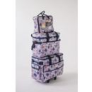 Bluefig Quilter Retreat Combo: 19" Wheeled Bag, Project Bag and Fat Quarter Bag - Maisy