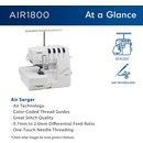 Brother Airflow 1800 Serger Machine