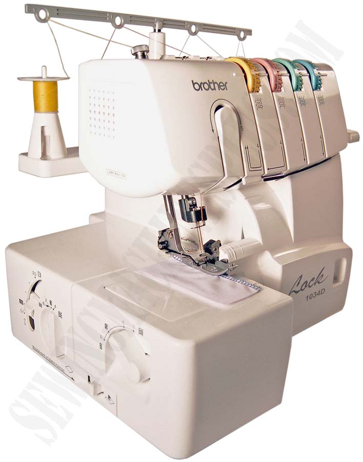 Brother 1034D Serger 13 How to Change Feet 