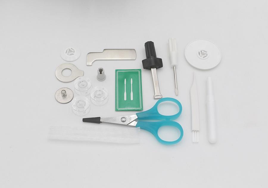 Plenty of accessories and tools included in the package
