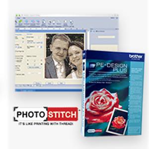 Digitize it with PE-Design Plus Embroidery Software with PhotoStich Feature