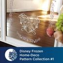 Brother Disney Frozen Home-Deco Pattern Collection #1, 27 Patterns