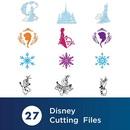 Brother Disney Frozen Home-Deco Pattern Collection #1, 27 Patterns