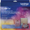 Brother Embossing Starter Kit - Includes Embossing Mat 2 Tools, Tool Harder, Silver Metal Sheet, Brass Metal Sheet, a Template Sheet and Support Sheet