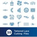 Brother Tattered Lace Pattern Collection #2, 20 Designs
